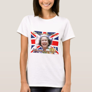 HM Queen Elizabeth II Diamond Jubilee T-shirt