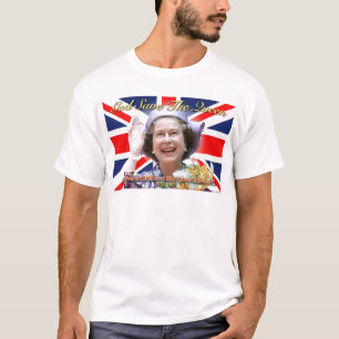 HM Queen Elizabeth II Diamond Jubilee T-shirt