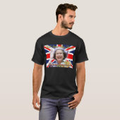 HM Queen Elizabeth II Diamond Jubilee T-shirt (Voorkant volledig)