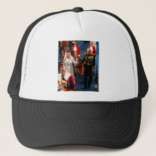 HM Queen Elizabeth II en HRH Duke of Edinburgh Lo Trucker Pet