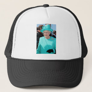 HM Queen Elizabeth II in Turquoise Pet Professiona