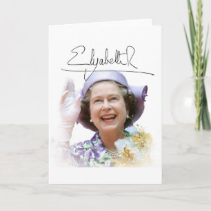 HM Queen Elizabeth II Kaart