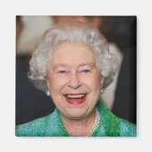 HM Queen Elizabeth II Magneet (Voorkant)