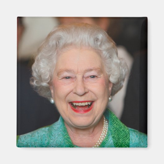 HM Queen Elizabeth II Magneet (Voorkant)