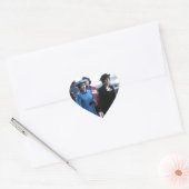 HM Queen Elizabeth II-Margaret Thatcher Hart Sticker (Envelop)
