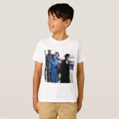 HM Queen Elizabeth II-Margaret Thatcher T-shirt (Voorkant volledig)