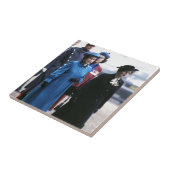 HM Queen Elizabeth II-Margaret Thatcher Tegeltje (Zijkant)