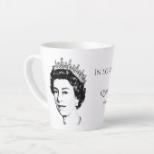 HM Queen Elizabeth II Memorial Latte Mok (Linkerhoek)