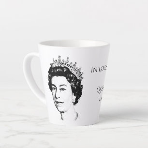 HM Queen Elizabeth II Memorial Latte Mok