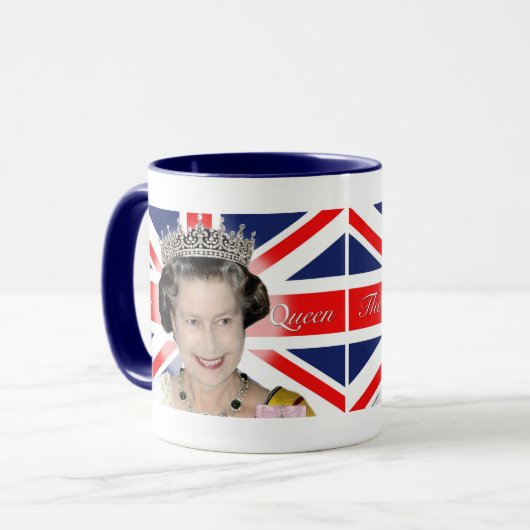 HM Queen Elizabeth II Mok (Voorkant links)