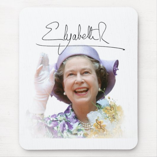 HM Queen Elizabeth II Muismat (Voorkant)