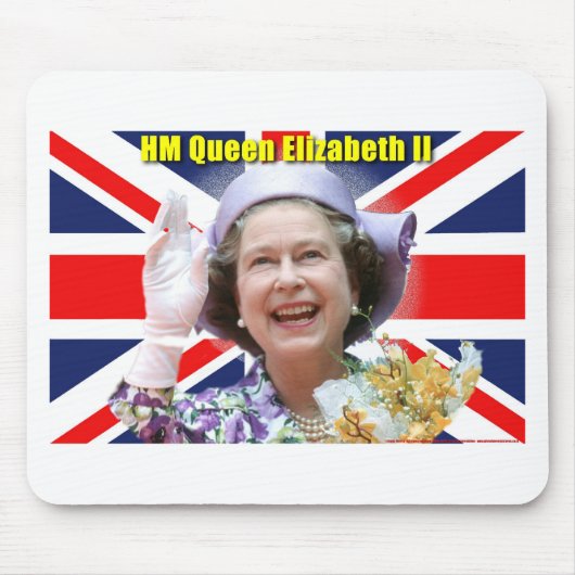 HM Queen Elizabeth II Muismat (Voorkant)