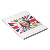 HM Queen Elizabeth II Notitieblok (Schuin)