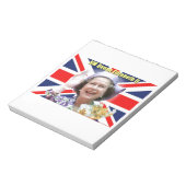 HM Queen Elizabeth II Notitieblok (Linkerzijde)