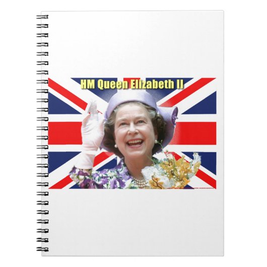 HM Queen Elizabeth II Notitieboek (Voorkant)