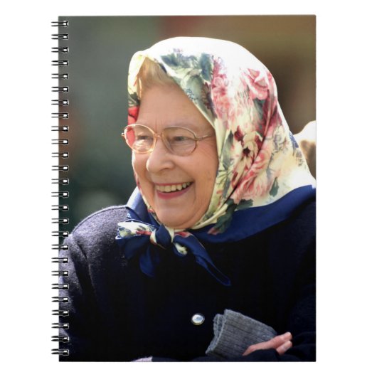 HM Queen Elizabeth II Notitieboek (Voorkant)