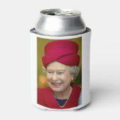 HM Queen Elizabeth II Platinum Jubilee Blikjeskoeler (Blikje Voorkant)