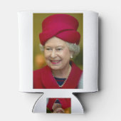 HM Queen Elizabeth II Platinum Jubilee Blikjeskoeler (Achterkant)