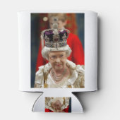 HM Queen Elizabeth II Platinum Jubilee Blikjeskoeler (Achterkant)