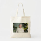 HM Queen Elizabeth II Platinum Jubilee Tote Bag (Voorkant)
