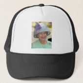 HM Queen Elizabeth II Platinum Jubilee Trucker Pet (Voorkant)