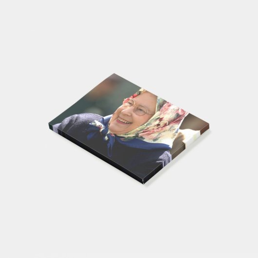 HM Queen Elizabeth II Post-it® Notes (Schuin)
