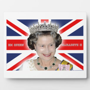 HM Queen Elizabeth II - Pro foto Fotoplaat