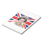 HM Queen Elizabeth II - Pro foto Notitieblok (Linkerzijde)