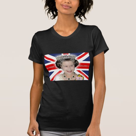 HM Queen Elizabeth II - Pro foto T-shirt (Voorkant)