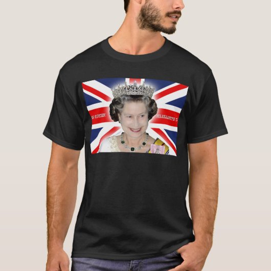 HM Queen Elizabeth II - Pro foto T-shirt (Voorkant)