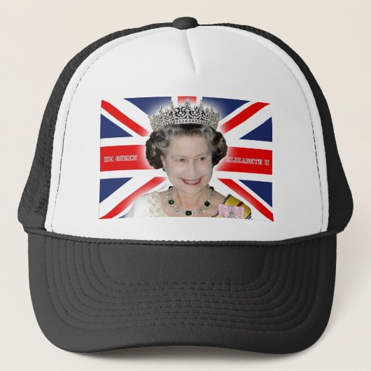 HM Queen Elizabeth II - Pro foto Trucker Pet (Voorkant)