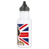 HM Queen Elizabeth II - Pro foto Waterfles (Rechts)