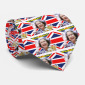 HM Queen Elizabeth II Stropdas (Opgerold)