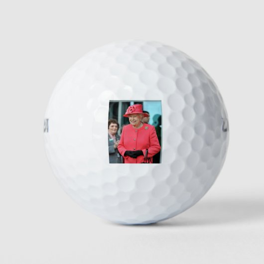 HM Queen Elizabeth II Warrington 2012 Professional Golfballen (Voorkant)