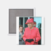 HM Queen Elizabeth II Warrington 2012 Professional Magneet (Voorkant / Achterkant)