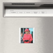 HM Queen Elizabeth II Warrington 2012 Professional Magneet (Insitu (Vaatwasser))