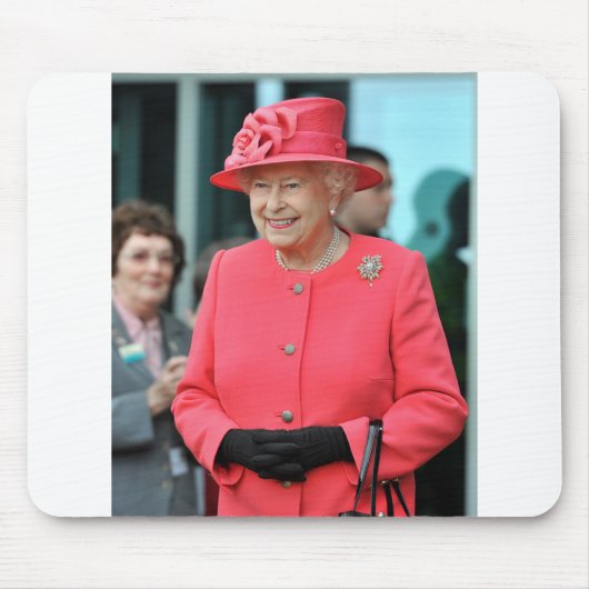 HM Queen Elizabeth II Warrington 2012 Professional Muismat (Voorkant)