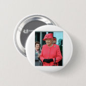 HM Queen Elizabeth II Warrington 2012 Professional Ronde Button 5,7 Cm (Voorkant /achterkant)