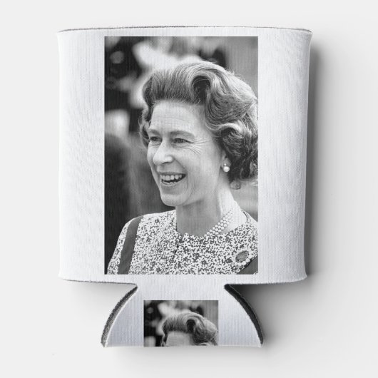 HM Queen Elizabeth II Windsor 1975 Blikjeskoeler (Voorkant)