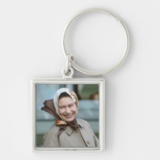 HM Queen Elizabeth II-Windsor 1983 Sleutelhanger (Voorkant)
