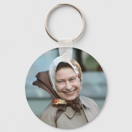 HM Queen Elizabeth II-Windsor 1983 Sleutelhanger (Voorkant)