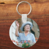 HM Queen Elizabeth, The Queen Moeder 1985 Sleutelhanger (Voorkant)