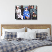 HM Queen Elizabeth, The Queen Moeder 1988 Canvas Afdruk (Insitu (Slaapkamer))