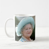 HM Queen Elizabeth The Queen-Moeder 1988 Koffiemok (Links)