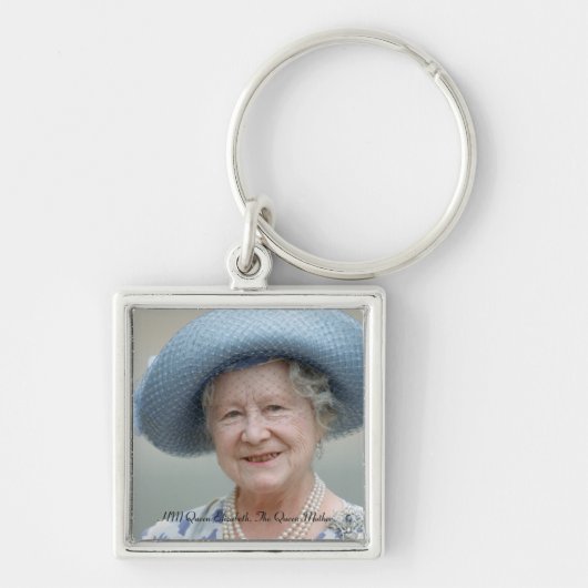 HM Queen Elizabeth, The Queen Moeder 1988 Sleutelhanger (Voorkant)