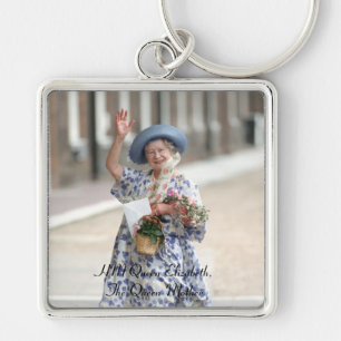 HM Queen Elizabeth The Queen-Moeder 1988 Sleutelhanger