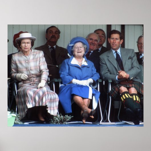 HM Queen Elizabeth, The Queen Moeder Poster (Voorkant)