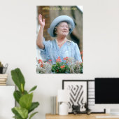 HM Queen Elizabeth, The Queen Moeder Poster (Thuiskantoor)