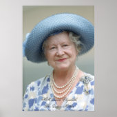 HM Queen Elizabeth, The Queen Moeder Poster (Voorkant)