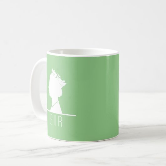 HM Queen Platinum Jubilee Coffee Mok (Voorkant links)